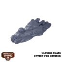 Dystopian Wars Xenophon Battlefleet Ulysses Class Option für den Cruiser 2