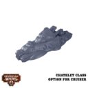 Dystopian Wars Xenophon Battlefleet Chatelet Class Option für den Cruiser 2