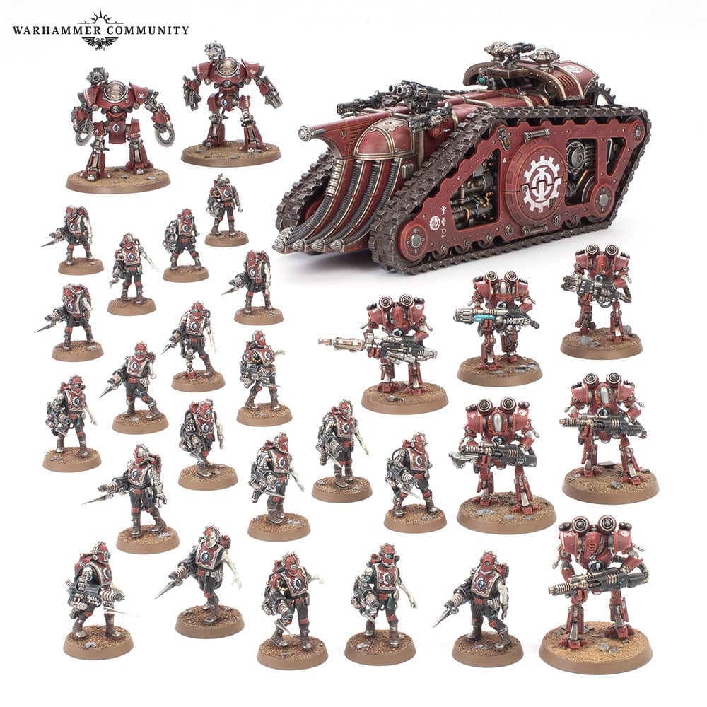 GW: Mechanicum Armeeset und Nachschub für Legiones Imperialis ...