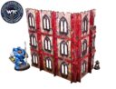 MAS Imperial Walls High Red (1) PREPAINTED PREORDER 1