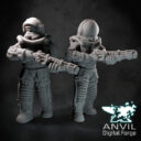 Anvil Miniatures British Space Force Kickstarter 75