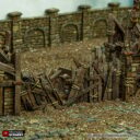 Printable Scenery Ruined Ramshackle Ramparts 4