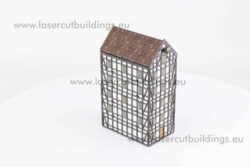 Lasercut Buildings Granary, Prepaint Version Available In 15mm:1 100 1