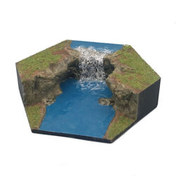 Tabletop Modellbau Wasserfall 2