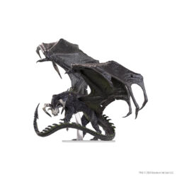 WizKids D&D ICONS OF THE REALMS ADULT BLACK DRAGON CORRUPTOR [2024 EDITION] 1