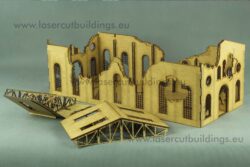 Lasercut Buildings Factory Available In 28mm:1 56 4