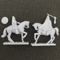 Mithril Miniatures MZ728 The Lord Of The Rings 'DÉORWINE™ And ROHIRRIM™ Captain' UV Resin Miniatures 4