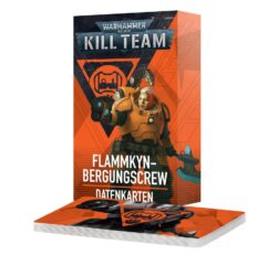 Games Workshop KILL TEAM FLAMMKYN BERGUNGSCREW – DATENKARTEN