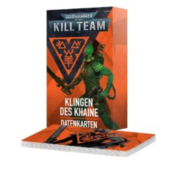 Games Workshop KILL TEAM KLINGEN DES KHAINE – DATENKARTEN