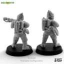 Anvil Industry British Space Force Stormtroopers With Flame Throwers (2 Miniatures) 2