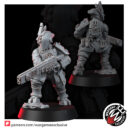 Wargame Exclusive Greater Good Ashigaru Battle Fires T2 13